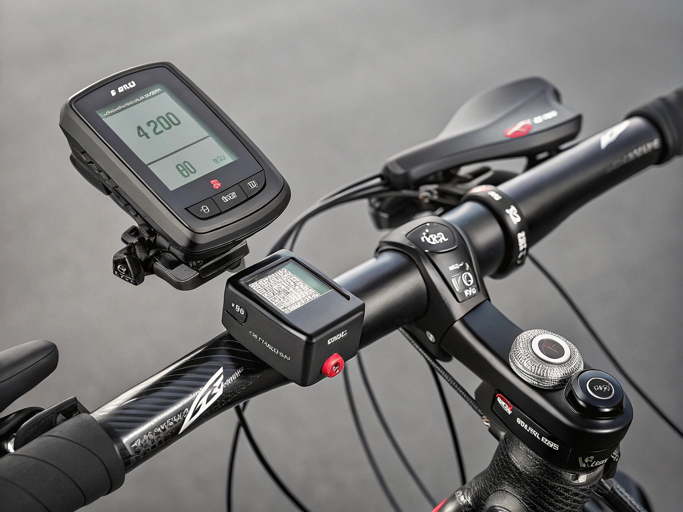 Cykel GPS och tekniska enheter för navigering